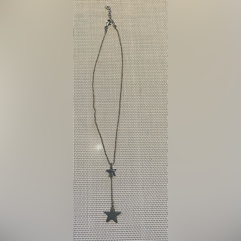 Sterling silver STAR necklace
